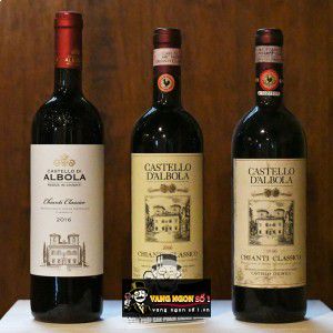 Rượu Vang Castello DAlbola Chianti Classico cao cấp bn1