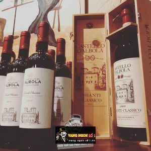 Rượu Vang Castello DAlbola Chianti Classico cao cấp bn2