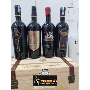 Rượu Vang Castel Doro Merlot 15 Độ uống ngon bn4