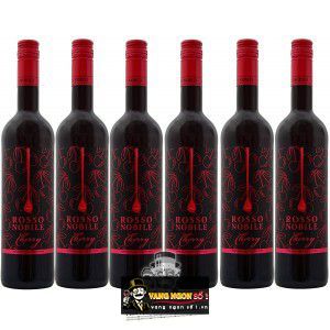 Rượu vang ngọt Rosso Nobile Cherry Vị Cherry uống ngon bn3