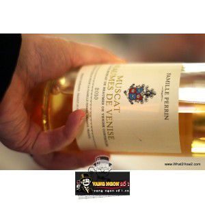 Vang Ngọt Pháp Muscat Beaumes De Venise Famille Perrin uống ngon bn3