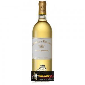 Vang Pháp Carmes De Rieussec Sauternes AOP thượng hạng
