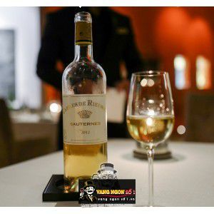 Vang Pháp Carmes De Rieussec Sauternes AOP thượng hạng bn3
