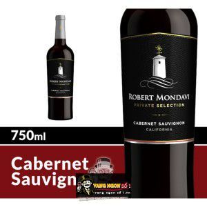 Vang Mỹ Robert Mondavi Private Selection red uống ngon bn1