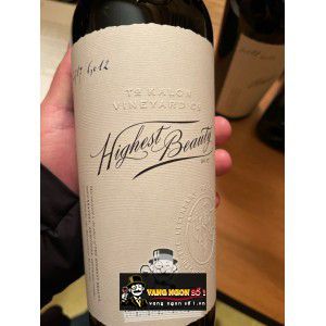 Vang Mỹ Highest Beauty Tokalon Vineyard California cao cấp bn2