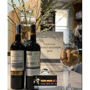 Vang Pháp Chateau Grand Madison Bordeaux 2019 uống ngon bn1
