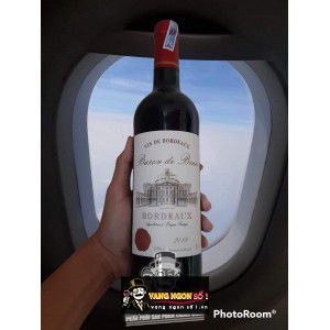 Vang Pháp Baron De Brun Bordeaux uống ngon bn1