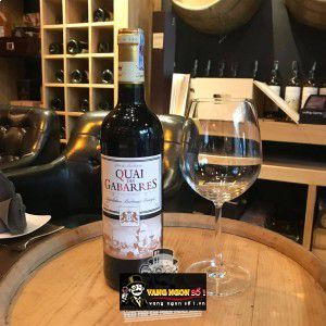 Rượu Vang Pháp Quai Des Gabarres Bordeaux uống ngon