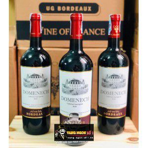 Rượu Vang Pháp Domenech Ug Bordeaux uống ngon