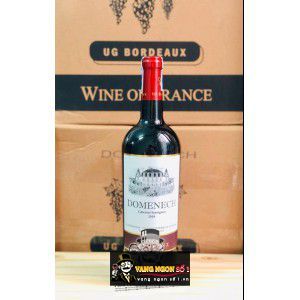 Rượu Vang Pháp Domenech Ug Bordeaux uống ngon bn1