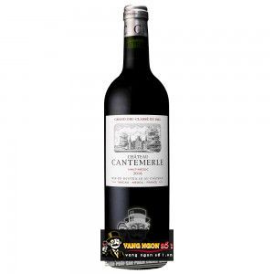 Rượu Vang Pháp Chateau Cantemerle Haut Medoc Grand Cru Classe cao cấp