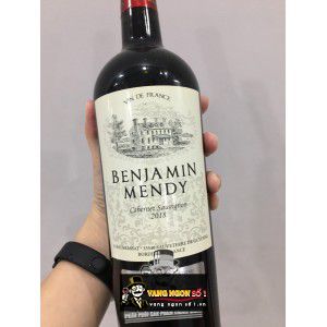 Rượu Vang Pháp Benjamin Mendy UG Bordeaux uống ngon bn2