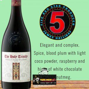 Rượu vang The Holy Trinity Grant Burge Grenache Shiraz Mourvedre cao cấp bn3