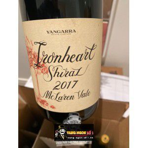 Rượu Vang Yangarra Ironheart Shiraz Mc Laren Vale uống ngon bn2