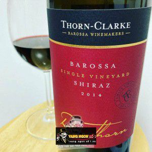 Rượu Vang Thorn Clarke Ron Thorn Shiraz Barossa cao cấp bn2