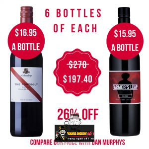 Rượu vang The Footbolt DArenberg Shiraz thượng hạng bn2