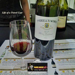 Rượu vang Tyrrells Wines Vat 8 Shiraz Cabernet Hunter Valley uống ngon bn2