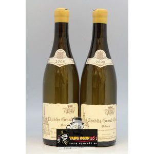 Vang Pháp Chablis Grand Cru Valmur cao cấp bn1