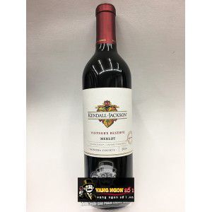 Rượu vang Kendall Jackson Vintners Reserve Merlot Sonoma cao cấp bn1