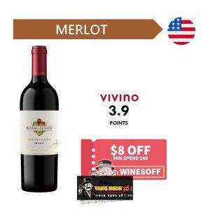 Rượu vang Kendall Jackson Vintners Reserve Merlot Sonoma cao cấp bn3