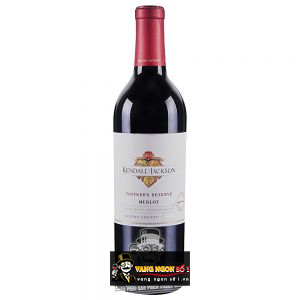 Rượu vang Kendall Jackson Vintners Reserve Merlot Sonoma cao cấp