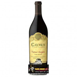 Rượu vang Caymus Napa Valley Cabernet Sauvignon cao cấp
