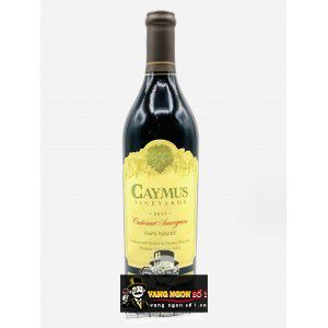 Rượu vang Caymus Napa Valley Cabernet Sauvignon cao cấp bn1