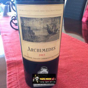 Rượu Vang Archimedes Francis Ford Coppola Blend cao cấp bn2