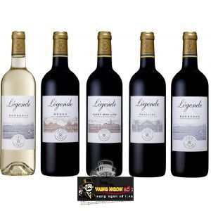 Vang Pháp Legende Bordeaux Blanc Domaines Barons de Rothschild uống ngon bn1