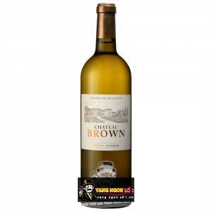 Vang Pháp Chateau Brown Blanc Pessac Leognan 94 điểm uống ngon bn2