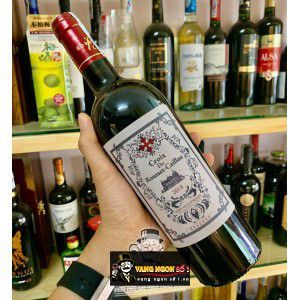 Vang Pháp Croix De Rousset Caillau Bordeaux uống ngon bn3