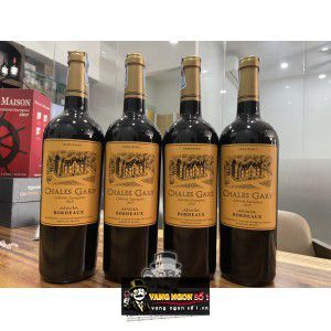 Rượu Vang Chales Gary Bordeaux uống ngon bn1