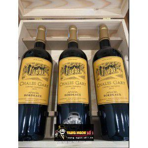 Rượu Vang Chales Gary Bordeaux uống ngon bn3
