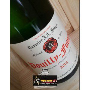 Vang Pháp Pouilly Fuisse Domaine JA Ferret thượng hạng bn2