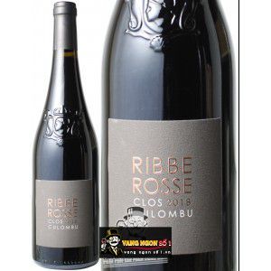 Vang Pháp Ribbe Rosse Clos Culombu Rouge cao cấp bn1