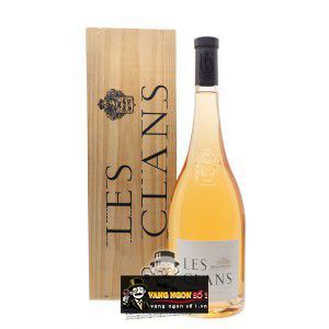 Vang Pháp Les Clans Rose Chateau d Esclans cao cấp bn3