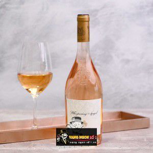Vang Pháp Whispering Angel Rose Caves dEsclans Sacha Lichine thượng hạng bn3