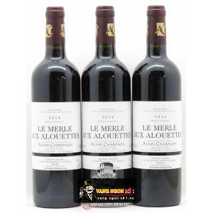 Vang Pháp Le Petit Merle Aux Alouettes Alain Chabanon cao cấp