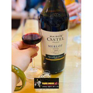 Vang Pháp Maison Castel Merlot uống ngon bn3