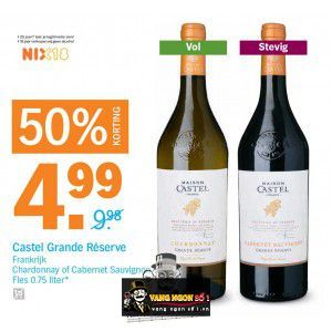 Vang Pháp Maison Castel Cabernet Sauvignon Grande Reserve uống ngon bn3