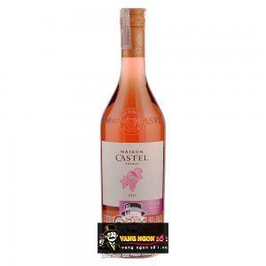 Vang Pháp Maison Castel Syrah Rose uống ngon