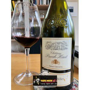 Vang Pháp Chateau Puech Haut Tete de Belier Red cao cấp bn3