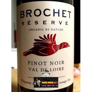 Vang Pháp Brochet Reserve Pinot Noir thượng hạng bn1