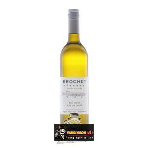 Vang Pháp Brochet Sauvignon Fie Gris uống ngon