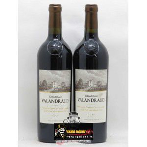 Vang Pháp Chateau Valandraud Grand Cru Classe uống ngon bn1
