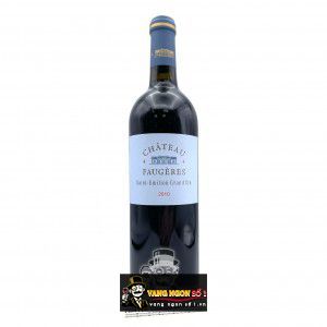 Vang Pháp Chateau Faugeres Saint Emilion thượng hạng