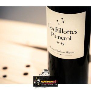 Vang Pháp Les Fillottes Pomerol cao cấp bn1