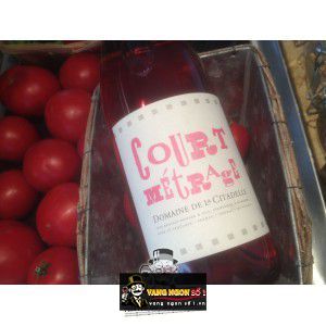 Vang Pháp Court Metrage Rose Domaine de La Citadelle uống ngon bn1