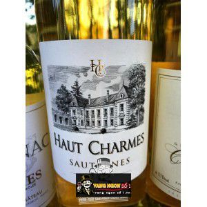 Vang Pháp Haut Charmes Sauternes cao cấp bn2