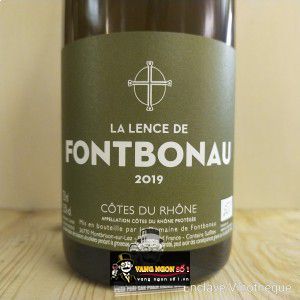 Vang Pháp La Lence de Fontbonau Cotes du Rhone cao cấp bn1